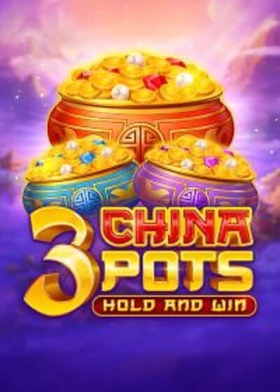 3 china pots